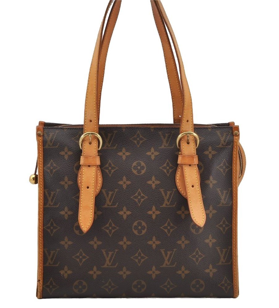 Authentic Louis Vuitton Monogram Popincourt Haut Shoulder Bag M40007 LV 3205J