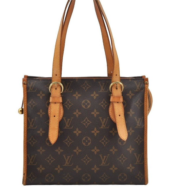 Authentic Louis Vuitton Monogram Popincourt Haut Shoulder Bag M40007 LV 3205J