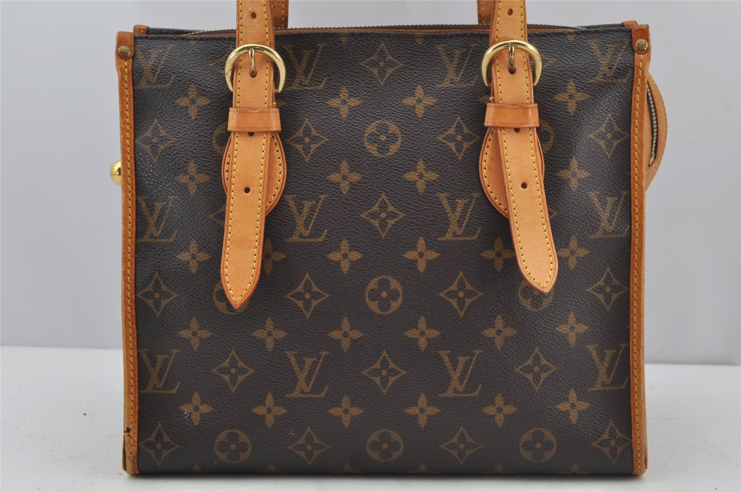 Authentic Louis Vuitton Monogram Popincourt Haut Shoulder Bag M40007 LV 3205J