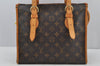 Authentic Louis Vuitton Monogram Popincourt Haut Shoulder Bag M40007 LV 3205J