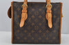 Authentic Louis Vuitton Monogram Popincourt Haut Shoulder Bag M40007 LV 3205J