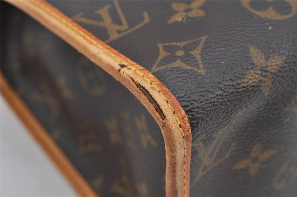 Authentic Louis Vuitton Monogram Popincourt Haut Shoulder Bag M40007 LV 3205J