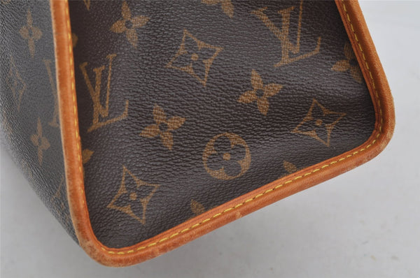 Authentic Louis Vuitton Monogram Popincourt Haut Shoulder Bag M40007 LV 3205J