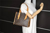 Authentic Louis Vuitton Monogram Popincourt Haut Shoulder Bag M40007 LV 3205J