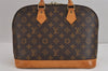 Authentic Louis Vuitton Monogram Alma Hand Bag Purse M51130 LV 3206J