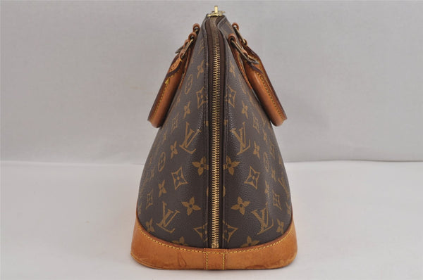 Authentic Louis Vuitton Monogram Alma Hand Bag Purse M51130 LV 3206J