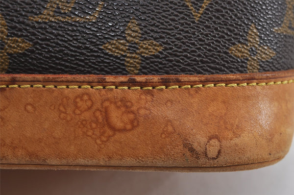 Authentic Louis Vuitton Monogram Alma Hand Bag Purse M51130 LV 3206J