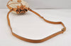 Authentic GUCCI Micro GG PVC Leather Shoulder Drawstring Bag White 3207K