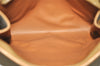 Authentic CELINE Macadam Blason Pattern Clutch Hand Bag PVC Leather Brown 3208I