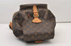 Authentic Louis Vuitton Monogram Montsouris GM Backpack M51135 LV 3208J