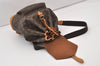 Authentic Louis Vuitton Monogram Montsouris GM Backpack M51135 LV 3208J
