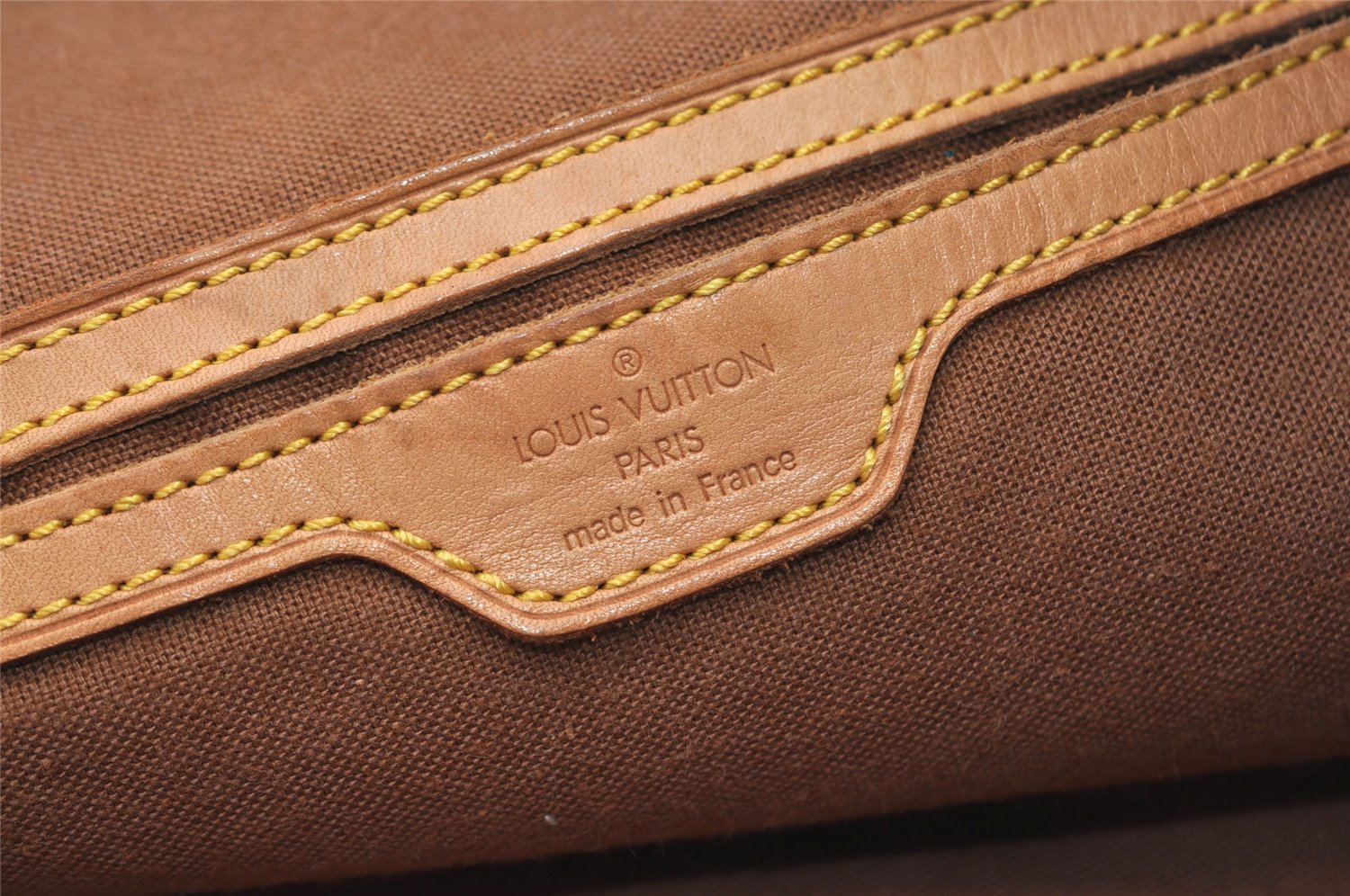 Authentic Louis Vuitton Monogram Montsouris GM Backpack M51135 LV 3208J