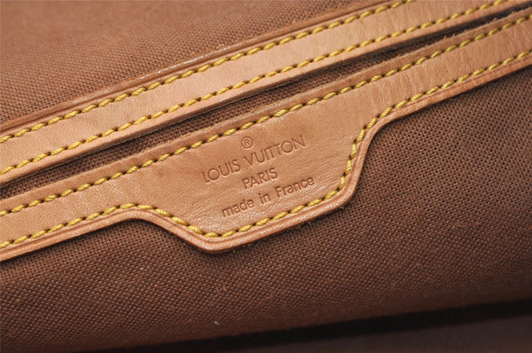 Authentic Louis Vuitton Monogram Montsouris GM Backpack M51135 LV 3208J