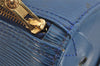 Authentic Louis Vuitton Epi Speedy 30 Hand Boston Bag Blue M43005 LV 3208K