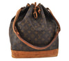 Authentic Louis Vuitton Monogram Noe Shoulder Drawstring Bag M42224 LV 3209K