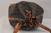 Authentic Louis Vuitton Monogram Noe Shoulder Drawstring Bag M42224 LV 3209K