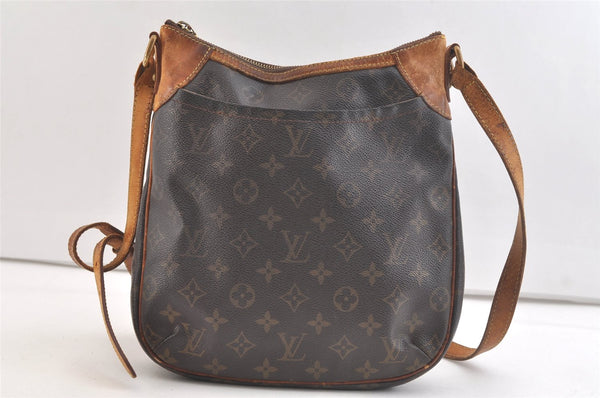 Authentic Louis Vuitton Monogram Odeon PM Shoulder Cross Bag M56390 Junk 3210K