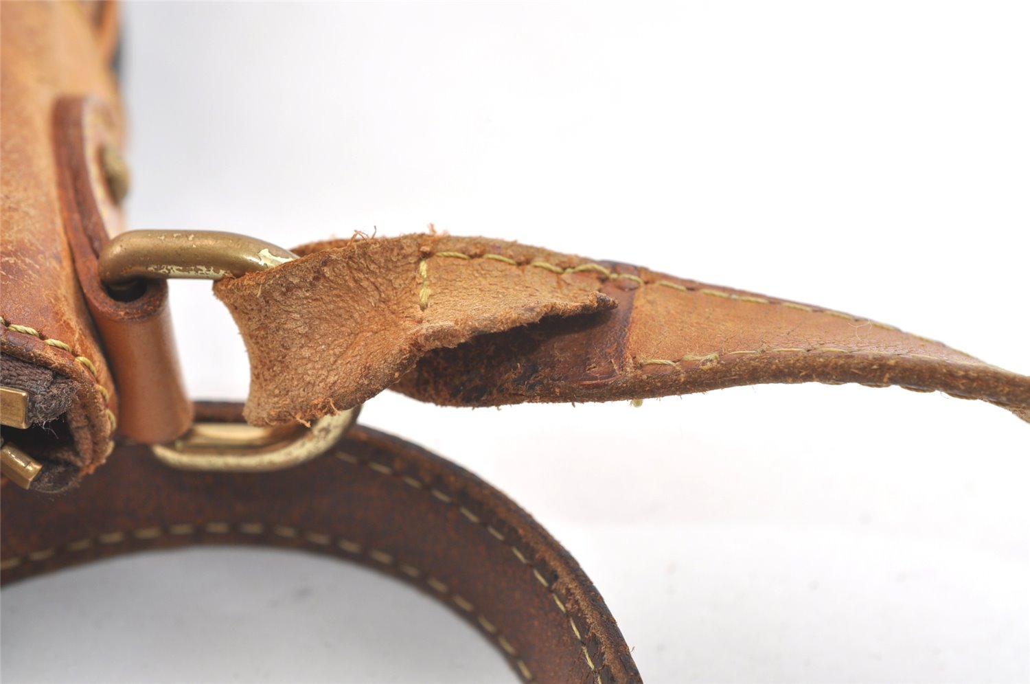 Authentic Louis Vuitton Monogram Odeon PM Shoulder Cross Bag M56390 Junk 3210K