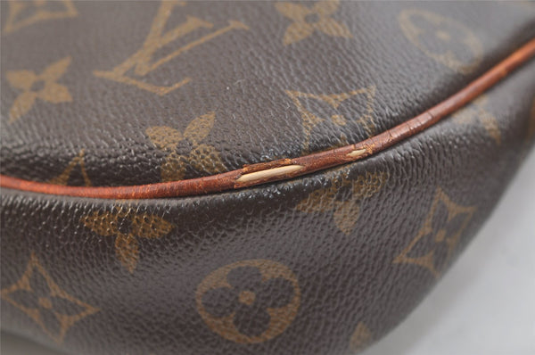 Authentic Louis Vuitton Monogram Odeon PM Shoulder Cross Bag M56390 Junk 3210K