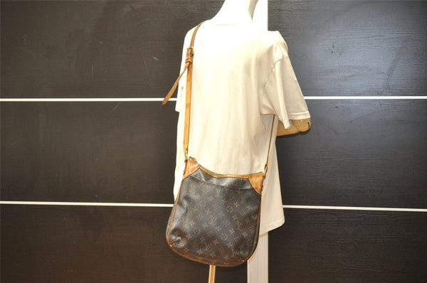 Authentic Louis Vuitton Monogram Odeon PM Shoulder Cross Bag M56390 Junk 3210K