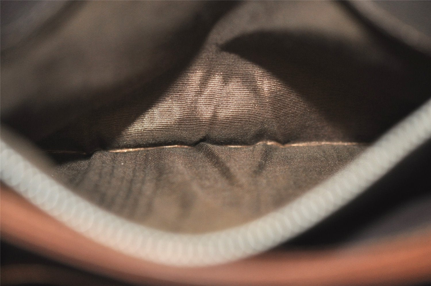 Authentic GUCCI Vintage Shoulder Cross Body Bag Purse Leather Brown 3212I