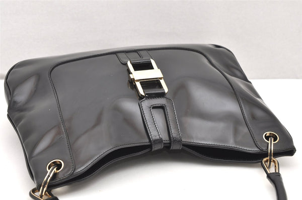 Authentic GUCCI Vintage Shoulder Hand Bag Leather 0014149 Black 3212K