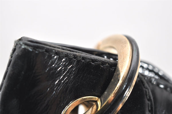 Authentic GUCCI Vintage Shoulder Hand Bag Leather 0014149 Black 3212K