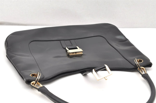 Authentic GUCCI Vintage Shoulder Hand Bag Leather 0014149 Black 3212K