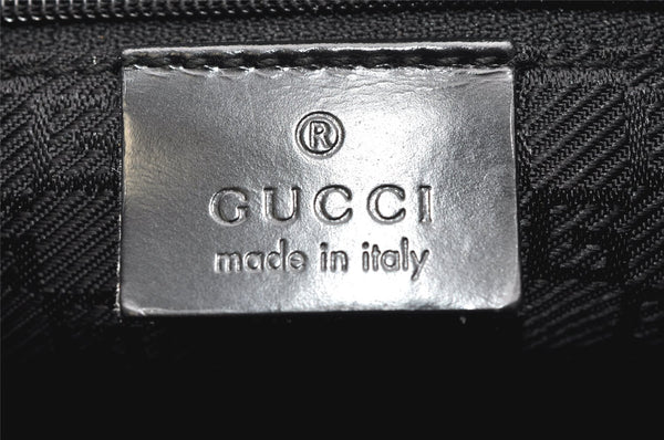 Authentic GUCCI Vintage Shoulder Hand Bag Leather 0014149 Black 3212K