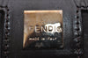 Authentic FENDI Zucca Shoulder Tote Bag Nylon Leather Purse Brown 3215I