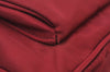 Authentic PRADA Nylon Leather Shoulder Cross Body Bag Red 3215J
