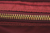 Authentic PRADA Nylon Leather Shoulder Cross Body Bag Red 3215J