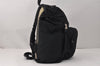 Authentic PRADA Vintage Nylon Tessuto Drawstring Backpack Black Junk 3215K