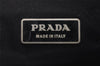 Authentic PRADA Vintage Nylon Tessuto Drawstring Backpack Black Junk 3215K