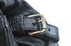 Authentic FENDI Etniko Vintage Shoulder Hand Tote Bag Leather Black 3216I