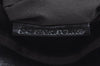 Authentic FENDI Etniko Vintage Shoulder Hand Tote Bag Leather Black 3216I