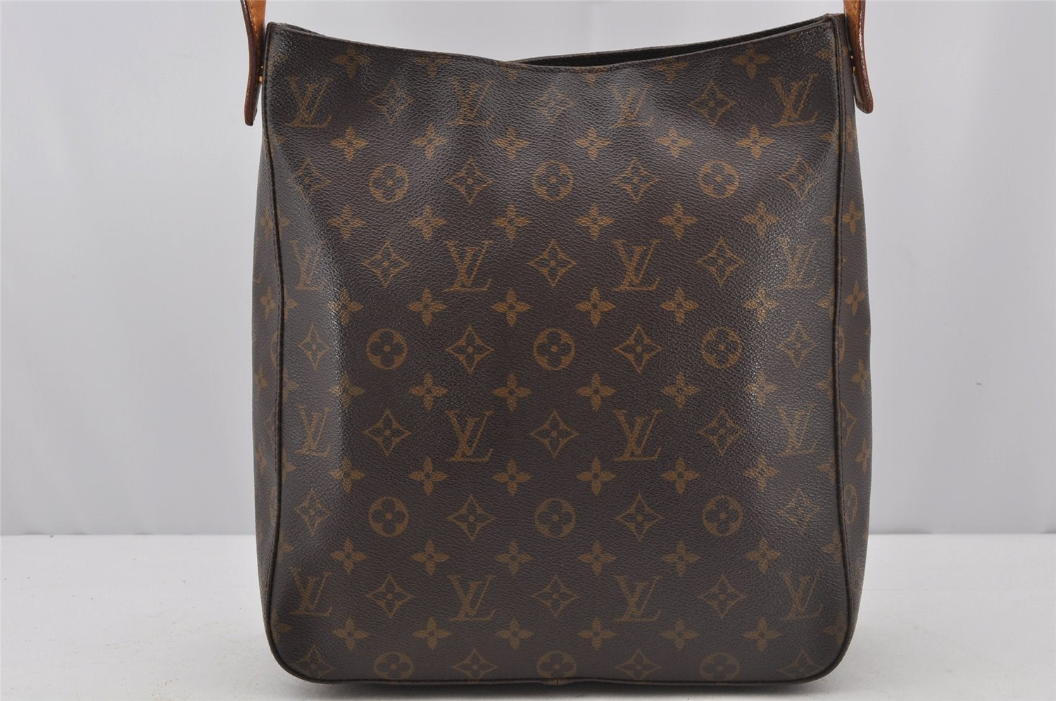 Authentic Louis Vuitton Monogram Looping GM Shoulder Bag M51145 LV 3217J