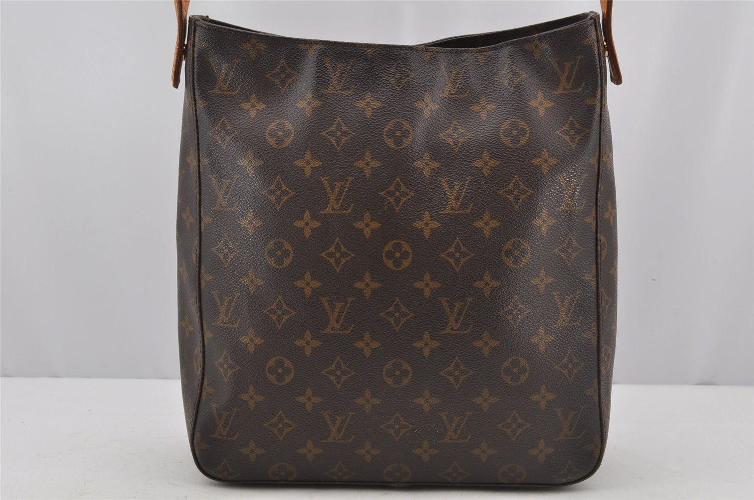 Authentic Louis Vuitton Monogram Looping GM Shoulder Bag M51145 LV 3217J