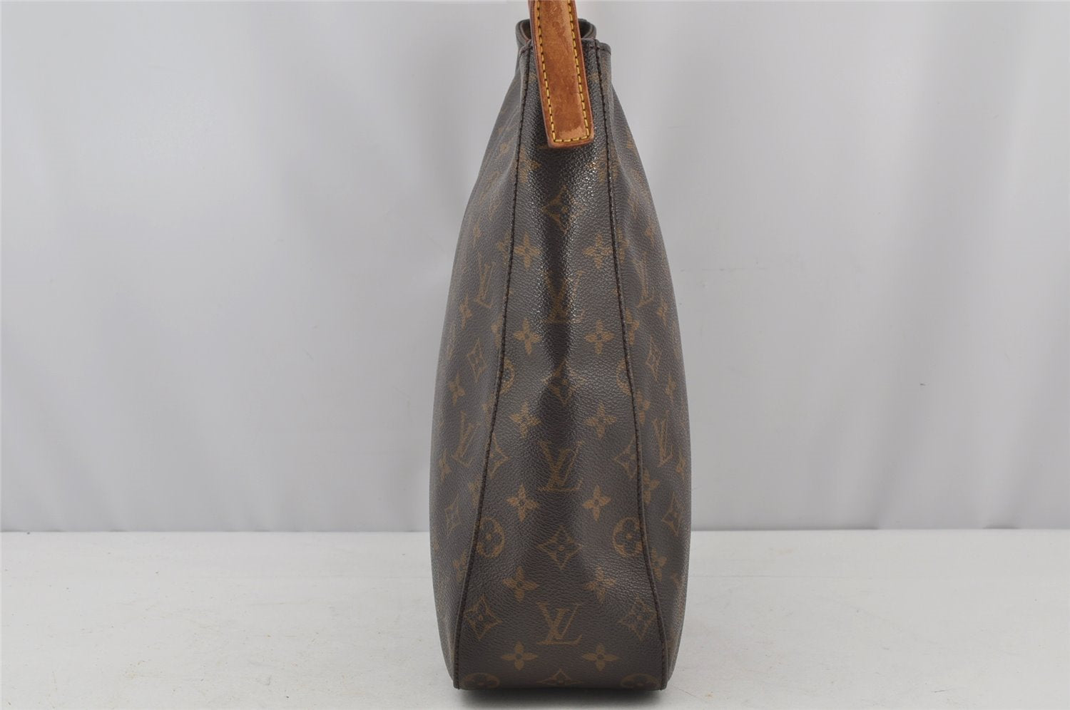 Authentic Louis Vuitton Monogram Looping GM Shoulder Bag M51145 LV 3217J
