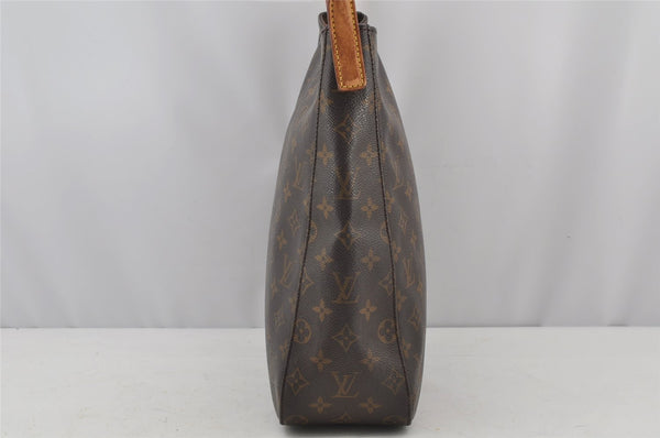 Authentic Louis Vuitton Monogram Looping GM Shoulder Bag M51145 LV 3217J
