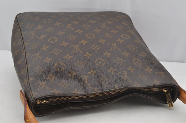 Authentic Louis Vuitton Monogram Looping GM Shoulder Bag M51145 LV 3217J
