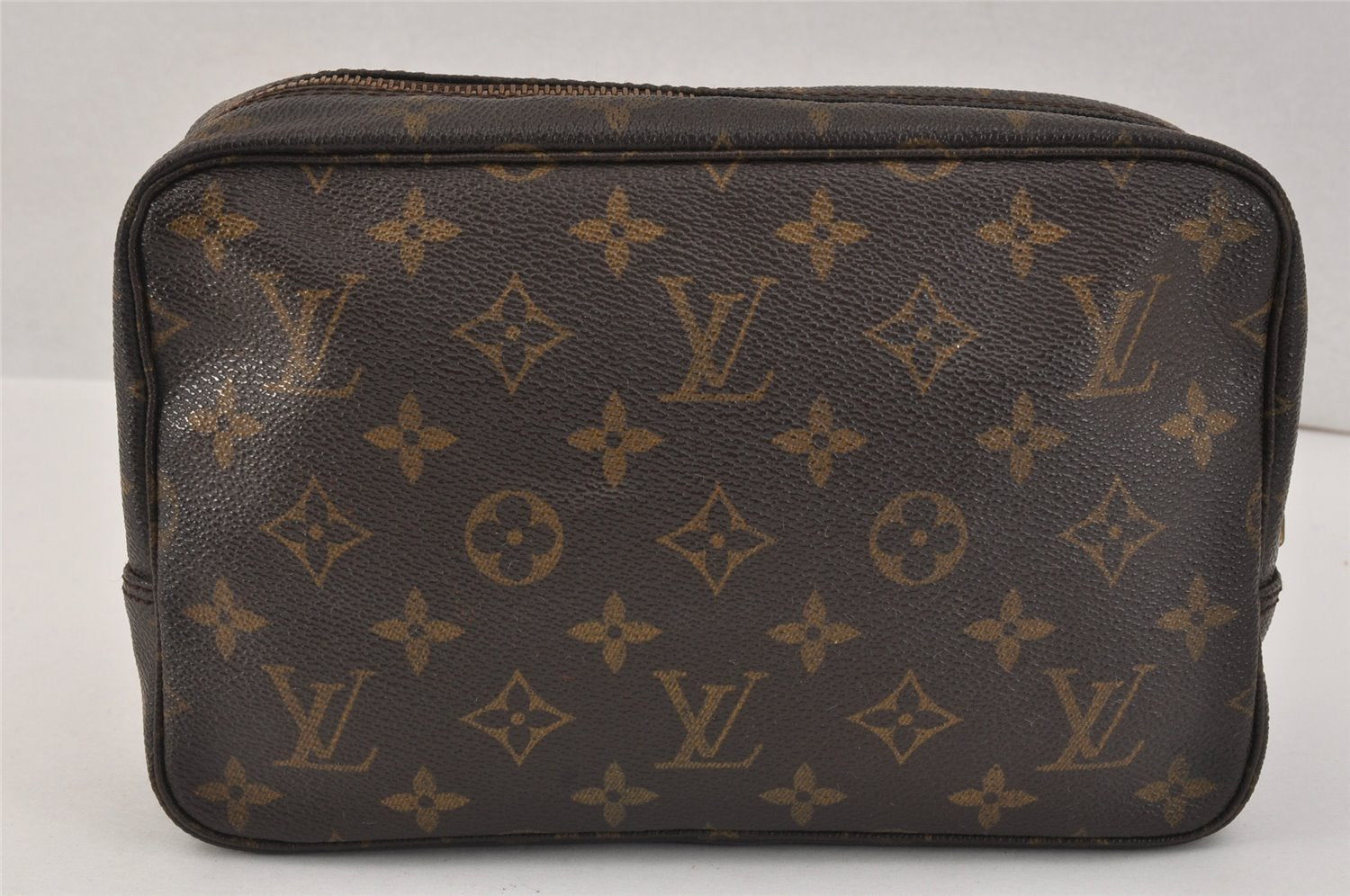 Auth Louis Vuitton Monogram Trousse Toilette 23 Clutch Bag M47524 Junk 3218K