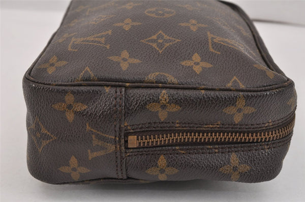 Auth Louis Vuitton Monogram Trousse Toilette 23 Clutch Bag M47524 Junk 3218K