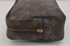 Auth Louis Vuitton Monogram Trousse Toilette 23 Clutch Bag M47524 Junk 3218K