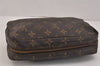 Auth Louis Vuitton Monogram Trousse Toilette 23 Clutch Bag M47524 Junk 3218K