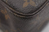 Auth Louis Vuitton Monogram Trousse Toilette 23 Clutch Bag M47524 Junk 3218K