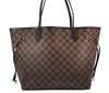 Authentic Louis Vuitton Damier Neverfull MM Shoulder Tote Bag N51105 LV 3220J