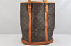 Authentic Louis Vuitton Monogram Bucket GM Shoulder Bag Old Model LV Junk 3220K