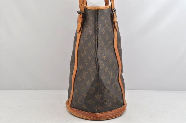 Authentic Louis Vuitton Monogram Bucket GM Shoulder Bag Old Model LV Junk 3220K
