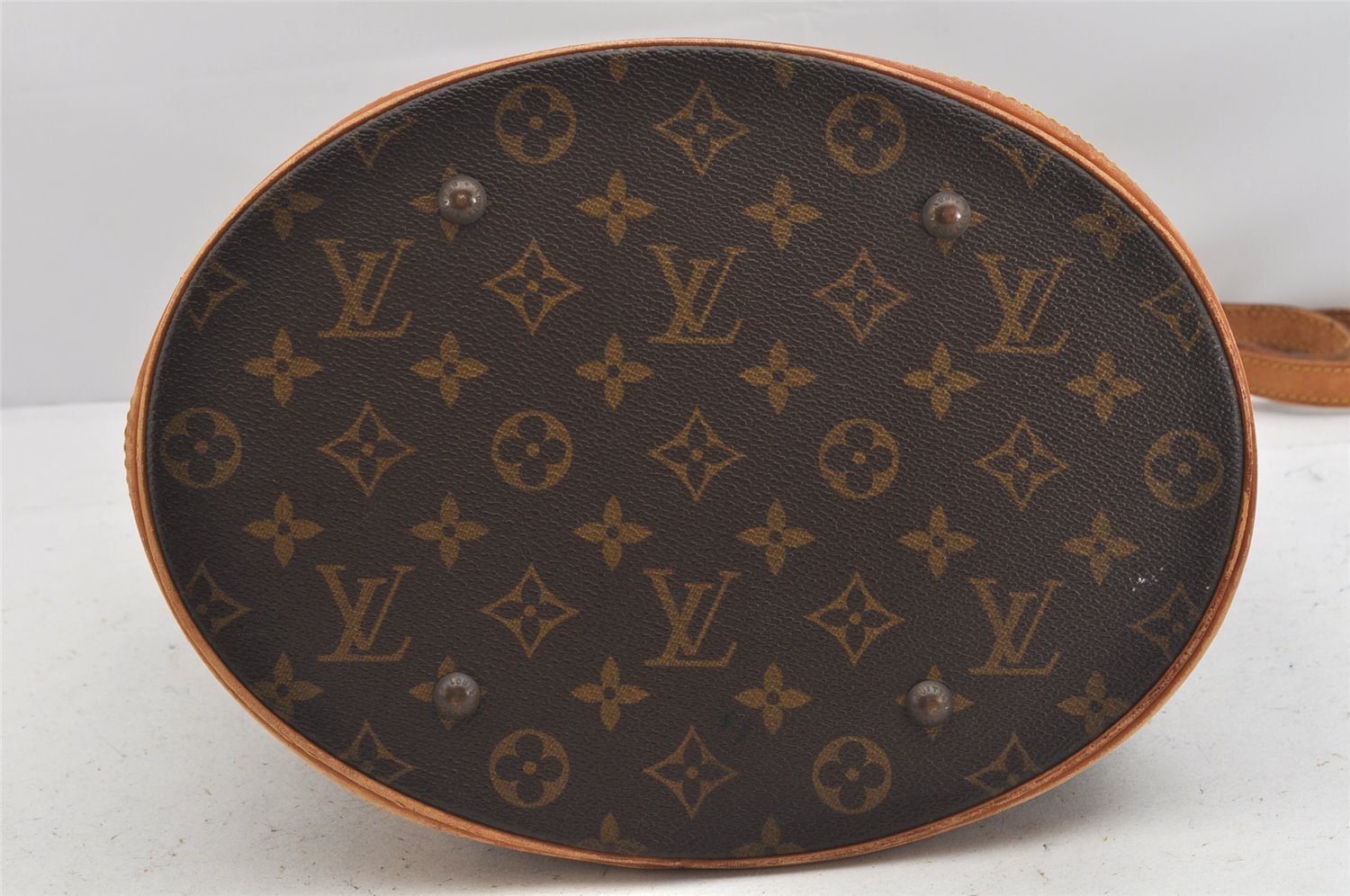 Authentic Louis Vuitton Monogram Bucket GM Shoulder Bag Old Model LV Junk 3220K